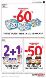 Lait Angebote im Prospekt "-60% DE REMISE IMMÉDIATE SUR LE 2ÈME SUR UNE SÉLECTION DE PRODUITS" von Intermarché auf Seite 3