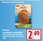 Lammkeule in Scheiben im Angebot bei EDEKA in Falkensee Lammkeule in Scheiben Angebote von Premios bei EDEKA Falkensee für 2,49 €