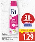 Deo von Fa für 1,29 € bei E center im Angebot Deo von Fa im aktuellen E center Prospekt