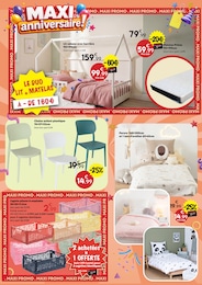 Prix et réduction Chaise Enfant dans le prospectus Maxi Bazar en cours Offre Chaise Enfant dans le catalogue Maxi Bazar du moment à la page 14
