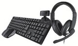 Ensemble de bureau 4 en 1 pour télétravailler - TRUST - Hyper U à Béziers Ensemble de bureau 4 en 1 pour télétravailler - TRUST en promo chez Hyper U Béziers à 14,99 €