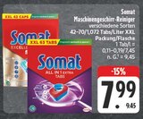 Maschinengeschirr-Reiniger im Angebot bei EDEKA in Amberg Maschinengeschirr-Reiniger Angebote von Somat bei EDEKA Amberg für 7,99 €