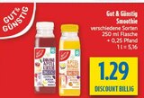 Banane Apfel Kirsche Smoothie Angebote von Gut & Günstig bei diska Amberg für 1,29 €