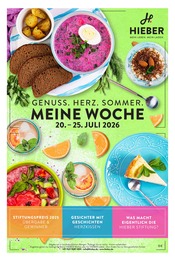 Hieber Supermarkt Prospekt der aktuellen Woche mit 18 Seiten, gültig von 20.07.2026 bis 25.07.2026, in Heitersheim und Umgebung Aktueller Hieber Supermarkt Prospekt in Heitersheim und Umgebung, "Aktuelle Angebote" mit 18 Seiten, 20.07.2026 - 25.07.2026