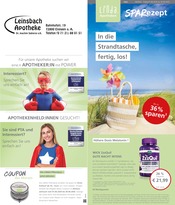Aktueller LINDA Apotheke Prospekt in Eningen und Umgebung, "Aktuelle Angebote" mit 3 Seiten, 01.06.2025 - 30.06.2025