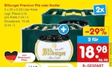 Premium Pils oder Radler Angebote von Bitburger bei Netto Marken-Discount Frankfurt für 18,98 €