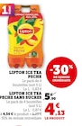Ice Tea Pêche - Lipton dans le catalogue U Express