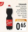 Aktuelles Limonade Angebot bei E center in Brühl ab 0,65 €