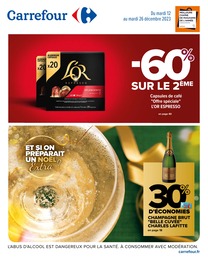 Prospectus Supermarchés Carrefour en cours, Carrefour, 58 pages, 12/12/2023 - 26/12/2023 Catalogue Supermarchés Carrefour en cours à Paris et alentours, Carrefour, 58 pages, 12/12/2023 - 26/12/2023