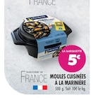 Moules cuisinées à la marinière - La Cancalaise - Supermarchés Match à Roubaix Moules cuisinées à la marinière - La Cancalaise en promo chez Supermarchés Match Roubaix à 5,00 €