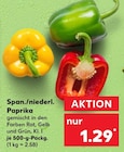 Aktuelles Span./niederl. Paprika Angebot bei Kaufland in Wiesbaden ab 1,29 €