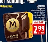 Magnum im Angebot bei EDEKA in Osnabrück Magnum Angebote von Langnese bei EDEKA Osnabrück für 2,99 €