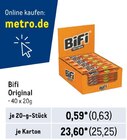 Original von Bifi im aktuellen Metro Prospekt für 0,63 €