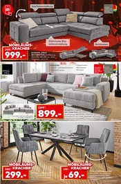Aktueller porta Möbel Prospekt mit Tisch, "MEGA-MÖBILÄUMS-KRACHER", Seite 3