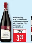 Stromberg Trollinger mit Lemberger im Angebot bei Marktkauf in Bietigheim-Bissingen Stromberg Trollinger mit Lemberger Angebote von Württemberg WZG Ochsenbacher bei Marktkauf Bietigheim-Bissingen für 3,99 €