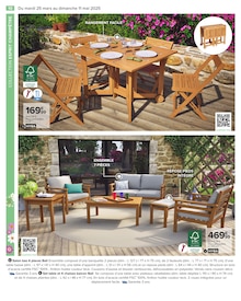 Promo Set De Table dans le catalogue Carrefour du moment à la page 12
