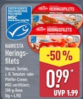 Heringsfilets Tomaten-Creme von Hawesta im aktuellen ALDI Nord Prospekt
