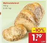 Weltmeisterbrot im Netto Marken-Discount Prospekt Weltmeisterbrot im aktuellen Netto Marken-Discount Prospekt für 1,79 €