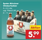 Münchner Oktoberfestbier im Angebot bei Netto Marken-Discount in Coesfeld Münchner Oktoberfestbier Angebote von Spaten bei Netto Marken-Discount Coesfeld für 5,99 €