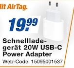 Aktuelles Schnellladegerät 20W USB-C Power Adapter Angebot bei expert in Paderborn ab 19,99 €