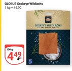 Sockeye Wildlachs Angebote von GLOBUS bei GLOBUS Salzgitter für 4,49 €