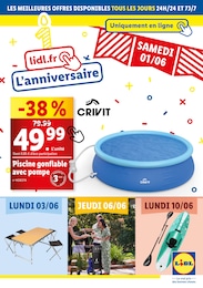 Catalogue Supermarchés Lidl en cours à Jeumont et alentours, L'anniversaire, 42 pages, 31/05/2024 - 10/06/2024