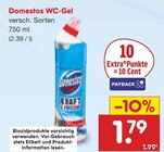 WC-Gel Angebote von Domestos bei Netto Marken-Discount Siegen für 1,79 €