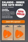 Gutschein Angebote von Zalando bei Marktkauf Freiburg für 21,25 €