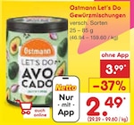 Let's Do Gewürzmischungen von Ostmann für 2,49 € bei Netto Marken-Discount im Angebot Let's Do Gewürzmischungen von Ostmann im aktuellen Netto Marken-Discount Prospekt