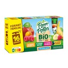 Compotes Bio sans sucres ajoutés "Format Familial" - POM'POTES dans le catalogue Carrefour