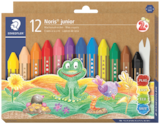 Noris junior Wachsmalkreiden von Staedtler für 4,99 € bei Rossmann im Angebot Noris junior Wachsmalkreiden von Staedtler im aktuellen Rossmann Prospekt
