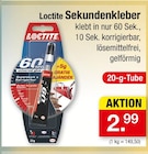 Sekundenkleber Angebote von Loctite bei Zimmermann Magdeburg für 2,99 €