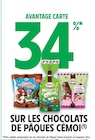 34% avantage carte sur les chocolats de pâques Cémoi à Intermarché Express dans Issy-les-Moulineaux
