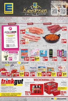 Saft im EDEKA Prospekt "Aktuelle Angebote" mit 8 Seiten (Krefeld)
