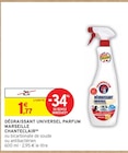 Dégraissant universel parfum Marseille(b) - Chanteclair - Intermarché à Salon-de-Provence Dégraissant universel parfum Marseille(b) - Chanteclair en promo chez Intermarché Salon-de-Provence à 1,77 €