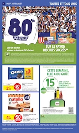 Nutella Angebote im Prospekt "TOUTES ET TOUS UNIS CONTRE LA VIE CHÈRE." von Intermarché Nutella Angebote im Prospekt "TOUTES ET TOUS UNIS CONTRE LA VIE CHÈRE." von Intermarché auf Seite 4