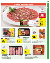 Promos Steak Haché Boeuf dans le catalogue "Carrefour" de Carrefour à la page 17