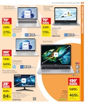 Samsung Angebote im Prospekt "La rentrée de tous les records" von Carrefour auf Seite 23