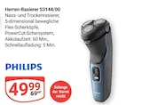 Aktuelles Herren-Rasierer S3144/00 Angebot bei GLOBUS in Halle (Saale) ab 49,99 €