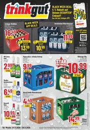 Trinkgut Prospekt für Wipperfürth: "Aktuelle Angebote", 10 Seiten, 24.11.2025 - 29.11.2025
