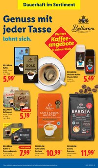 Kaffee im Lidl Prospekt "LIDL LOHNT SICH" mit 68 Seiten (Lünen)
