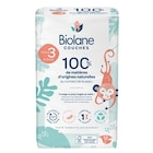 Couches naturelles - BIOLANE en promo à 10,66 € chez Carrefour Couches naturelles - BIOLANE dans le catalogue Carrefour