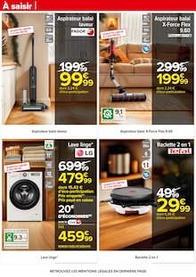 Promotion Lave-Linge dans le prospectus Carrefour, valable du 11/11/2025 au 24/11/2025 Promo Lave-Linge dans le catalogue Carrefour du moment à la page 39