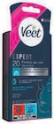 Bandes de cire peaux sensibles Expert - VEET EXPERT en promo chez Super U Bandes de cire peaux sensibles Expert - VEET EXPERT dans le catalogue Super U