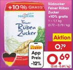 Aktuelle Zucker Angebote bei Netto Marken-Discount in Erlangen Aktuelles Feiner Rüben Zucker Angebot bei Netto Marken-Discount in Erlangen ab 0,69 €