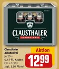 Alkoholfrei Angebote von Clausthaler bei REWE Limburg für 12,99 €