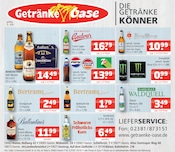 Pepsi im Getränke Oase Prospekt in Hamm Aktueller Getränke Oase Prospekt mit Pepsi, "Aktuelle Angebote", Seite 1