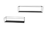 Wandregal 2er Set Mileto im Höffner Prospekt Wandregal 2er Set Mileto von im aktuellen Höffner Prospekt für 31,20 €