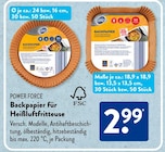 Backpapier für Heißluftfritteuse im Angebot bei ALDI SÜD in Aachen Backpapier für Heißluftfritteuse Angebote von POWER FORCE bei ALDI SÜD Aachen für 2,99 €