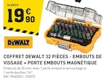 Coffret 32 pièces - embouts de vissage + porte embouts magnétique à Tout Faire dans Sainte-Croix